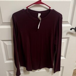 Lululemon love long sleeve *fleece lined